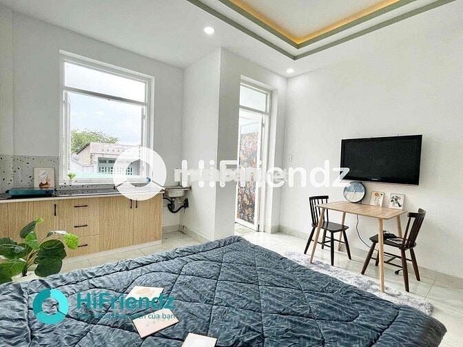 STUDIO BAN CÔNG MỚI XÂY FULL NỘI THẤT Ở KHU TÊN LỬA-AEON BÌNH TÂN