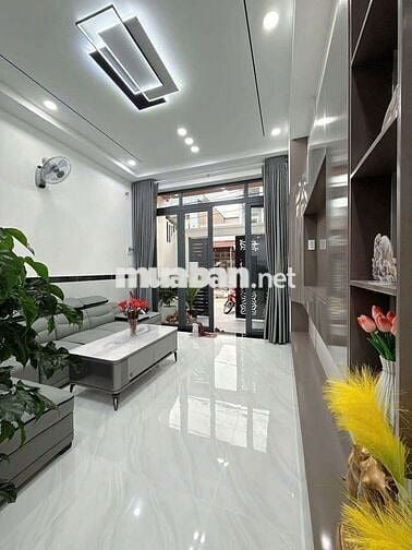 4ty950 thương lương ) Bán căn nhà mới 1 trệt 1 lầu khu dân cư Bửu Long