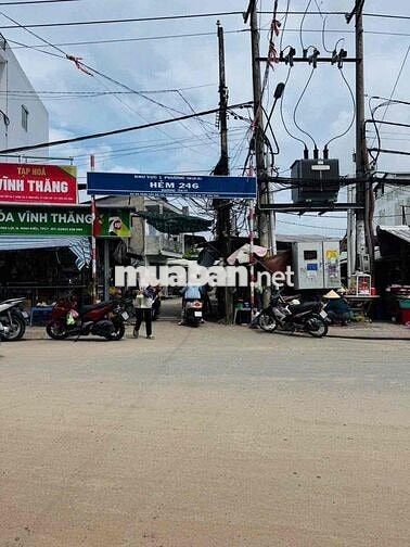 Nền Đẹp hẻm 246 ngay Chợ Tầm Vu gần Cầu Hưng Lợi
