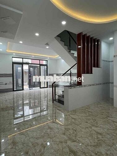 Nhà Đẹp 4 Tầng — Gần Đất Mới Bình Trị Đông Hương Lộ 2 ( 5.7m x 9m)