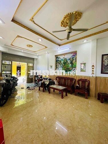 NHÀ 3 TẦNG TRẦN THỊ HÈ Q12 - DT65m2 HẺM OTO TẢI GIÁ 5T4
