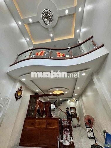 HẺM 6M THÔNG GẦN MẶT TIỀN ĐƯỜNG - KHU TÊN LỬA 5 TẦNG 4PN 58M2 (4.1X14M