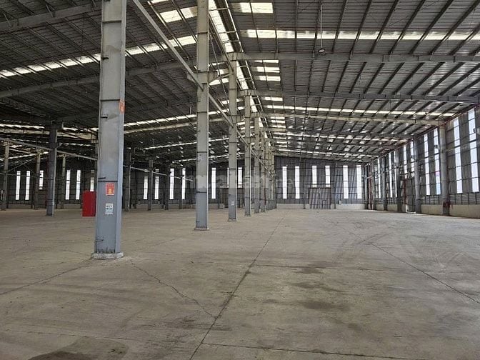 Cho thuê kho xưởng ,DT: 15.600m²,CCN Kiến Thành,Long An, PCCC tự động 