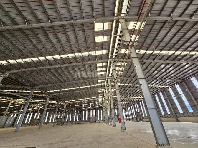 Cho thuê kho xưởng ,DT: 15.600m²,CCN Kiến Thành,Long An, PCCC tự động 