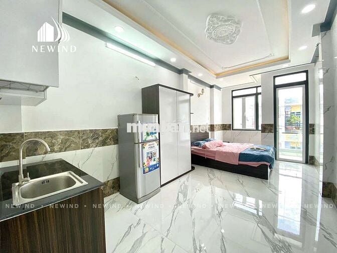 Hệ thống căn hộ studio ban công quận 7