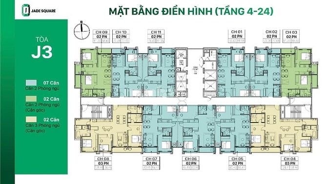 CƠ HỘI VÀNG SỞ HỮU CĂN HỘ SIÊU PHẨM JADE SQUARE - TÂY HỒ TÂY