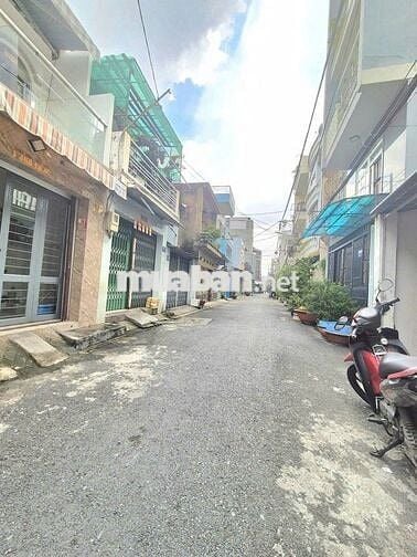 Nhà Bán Khuông Việt 75m2 ngang 4m4 tiện sửa chữa xây mới hẻm đẹp