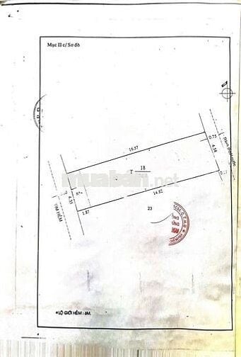 Nhà Bán Khuông Việt 75m2 ngang 4m4 tiện sửa chữa xây mới hẻm đẹp