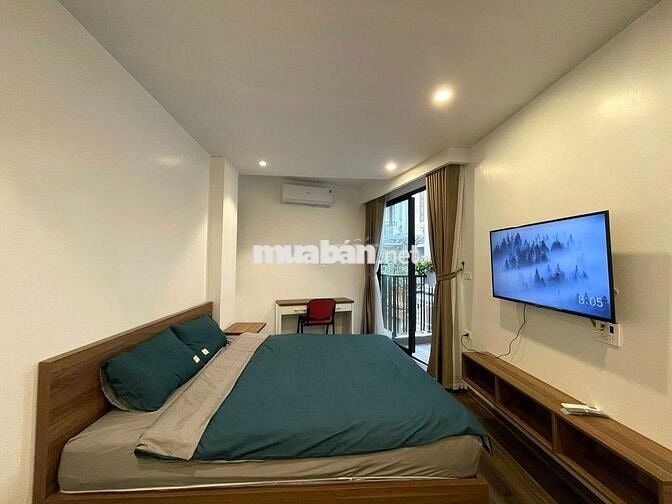 🔥 Studio full đồ 40m2 chỉ 9tr – Hoàng Hoa Thám – Free dọn phòng