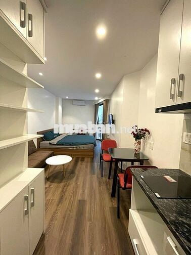 🔥 Studio full đồ 40m2 chỉ 9tr – Hoàng Hoa Thám – Free dọn phòng