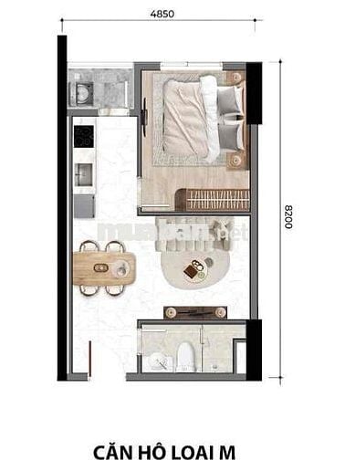 Chỉ 350tr sở hữu căn Bcons kiểu Nhật, ngay làng ĐH, sát Ql1K,1PN-3PN