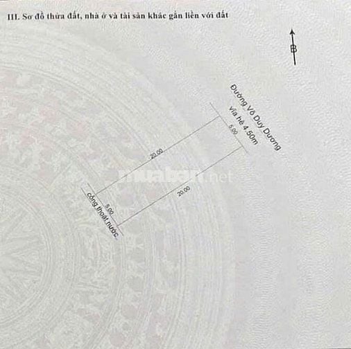 Đất mặt tiền đường 10m5 Võ Duy Dương sát Mê Linh | 100m2 sạch đẹp
