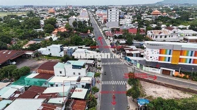 Chính Chủ Bán đất mặt tiền đường Võ Thị Sáu, thị trấn Long Điền, 287m2