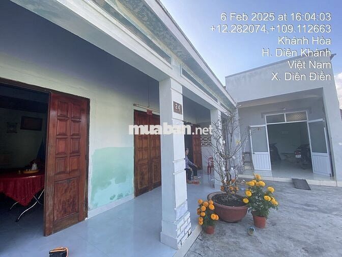 Bán nhà Thái rộng rãi 418m2 hẻm BT tại Liên Xã Diên Điền, Diên Khánh