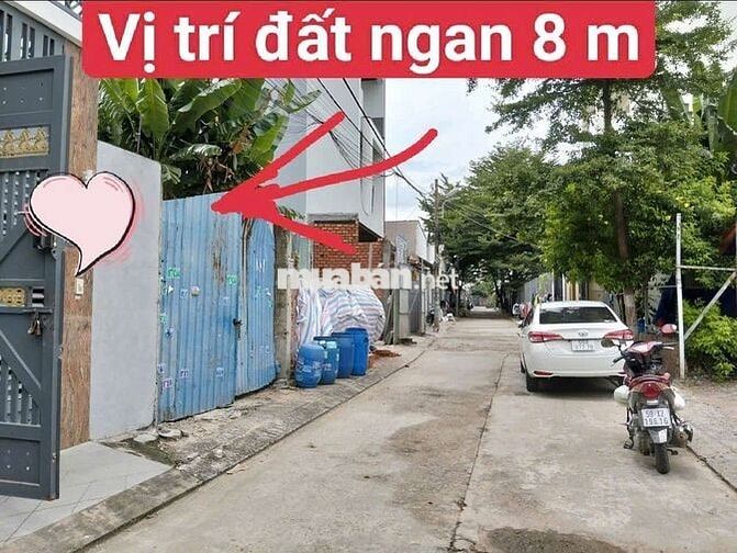 Bán Lô đất ngan 8 m HXH đường số 7 phường Linh Trung thủ Đức TP HCM