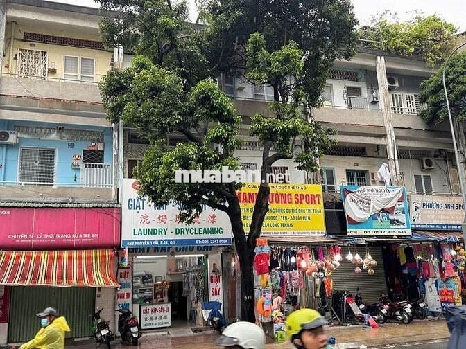 Chung cư 681 Nguyễn Trãi Q5 - Diện tích sử dụng 80m2, 2 PN.