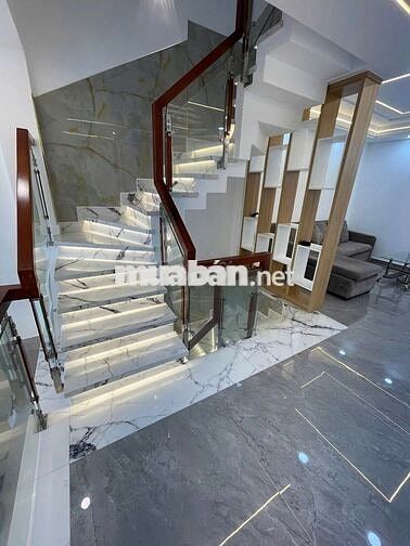 NHÀ 1SẸT,ÔTÔ NGỦ TROG NHÀ,PHAN HUY ÍCH,P12,GV.NHÀ MỚI VÀO Ở NGAY.6T2TL