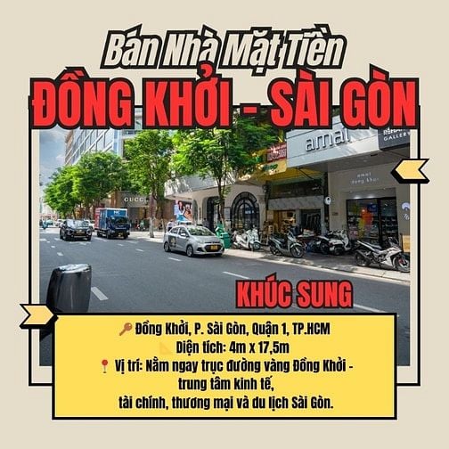 Lâu lắm mới có Nhà Rẻ Nhất Phố Đồng Khởi, Sài Gòn: 4,3x28m giá 130 tỷ