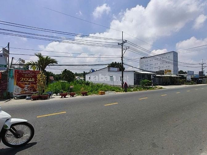 Đất mặt tiền Quốc lộ 80 ở xã mong thọ B, Châu Thành, Kiên Giang.