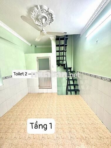 Nhà hẻm xe máy gồm 1 trệt 2 lầu đường Tân Kỳ Tân Quý