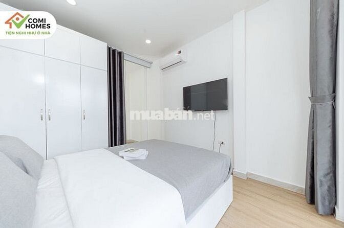 CHO THUÊ 1N1K BAN CÔNG FULL NỘI THẤT MỚI NGAY QUAN HOA, CẦU GIẤY