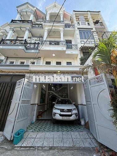 NHÀ 4TẦNG HẺM 6M LÂM THỊ HỐ, TÂN CHÁNH HIỆP, Q12, BTCT KIÊN CỐ