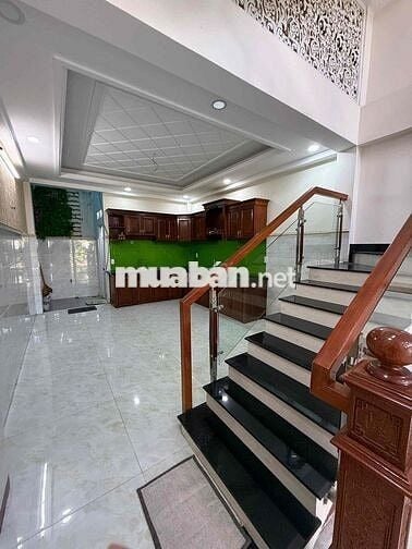 NHÀ 4TẦNG HẺM 6M LÂM THỊ HỐ, TÂN CHÁNH HIỆP, Q12, BTCT KIÊN CỐ