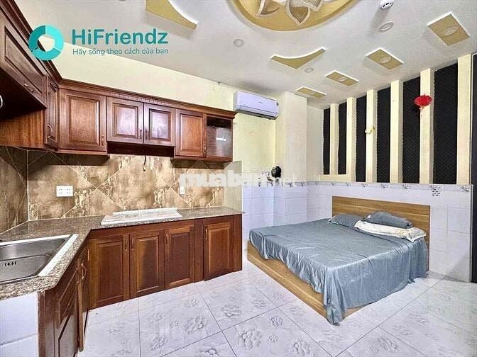 Phòng trọ gần cầu chữ Y đầy đủ nội thất 25m2