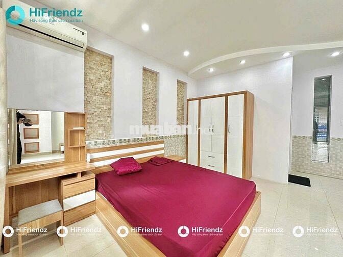 Căn hộ mini Full nội thất Ban công gần nhà thờ Nam Hải q8 Pham Hùng