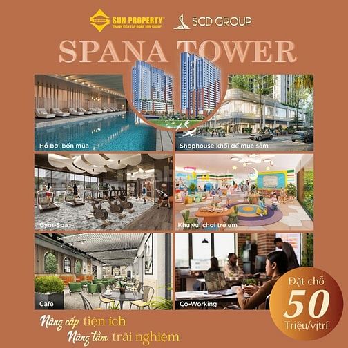 🌟 SPANA TOWER – BIỂU TƯỢNG SỐNG ĐẲNG CẤP TẠI HÒA XUÂN 🌟