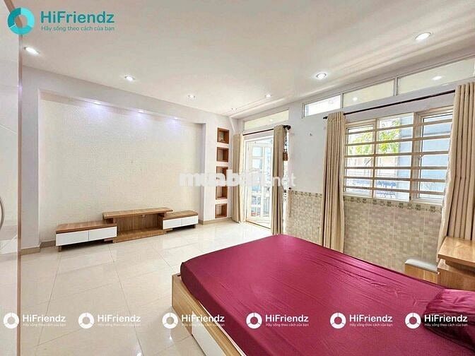 Căn hộ mini Full nội thất Ban công gần nhà thờ Nam Hải q8 Pham Hùng