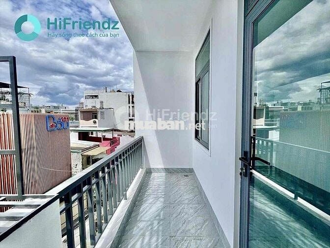 Cho thuê căn hộ có gác có ban công riêng mới xây ngay CV Làng Hoa GV