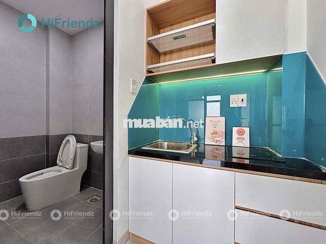 CHO THUÊ PHÒNG FULL NỘI THẤT, 1PN BANCOL, MỚI 100%