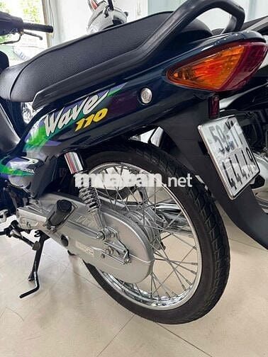 WAVE THÁI 110 LỐC ĐEN ZIN BIỂN SỐ BAO UQ 20 NĂM