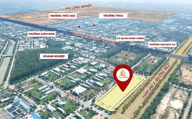 Suất nội bộ dự án Goldora Phường Thới Hòa - TP HCM 150m2 - chỉ cần 900