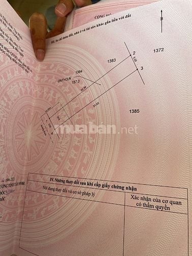Chính chủ bán đất ấp Rỗng Tượng