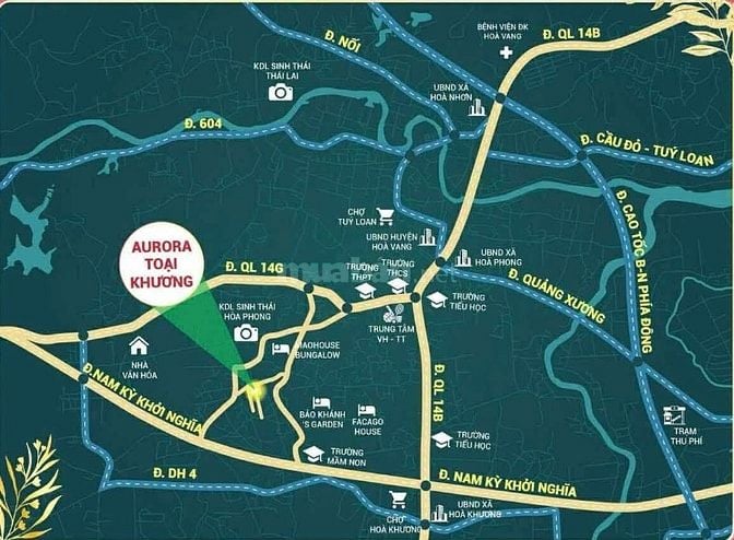 BLOCK 19 LÔ, CÓ 5 LÔ MẶT TIỀN, NGAY TRUNG TÂM HOÀ VANG, GIÁ TỐT 