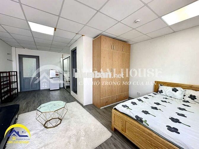 STUDIO RỘNG RÃI THOÁNG MÁT ĐẦY ĐỦ NỘI THẤT AN NINH CAO THANG MÁY