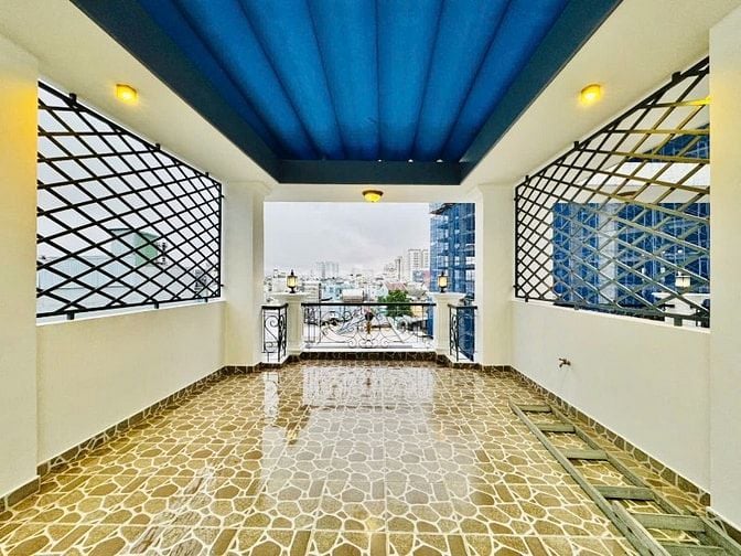 Nhà tân cổ điển Lê Quang Định 51m2 (4,6m*12m) Sổ hồng riêng, hẻm 6m