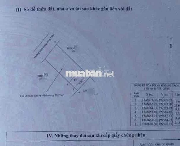 Lô đất rộng 272m  Phước Trung, Phước Đồng  Gần Khu E Sungroup và Làng