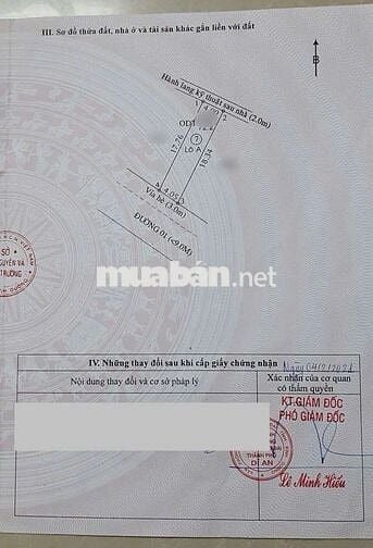 Đất trục chính kdc Hoàng Nam phường Tân Bình Tp Dĩ An