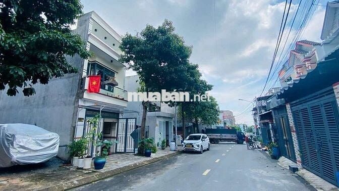Đất trục chính kdc Hoàng Nam phường Tân Bình Tp Dĩ An