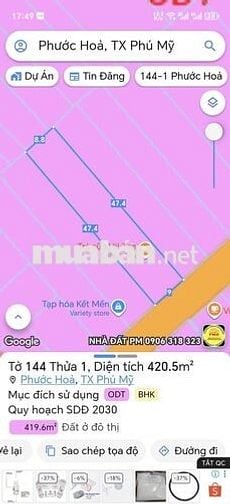 Chính chủ bán nhà mặt tiền 8m đường nhựa, 300m Thổ cư, kinh doanh tốt