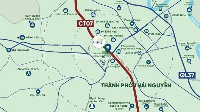 Chính chủ bán căn hộ chung cư dự án Tecco Thái Nguyên 