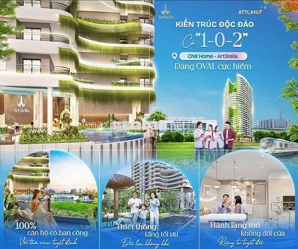 MỞ BÁN DỰ ÁN ART STELLA - THANH TOÁN CHỈ 21%, NHẬN NHÀ NGAY