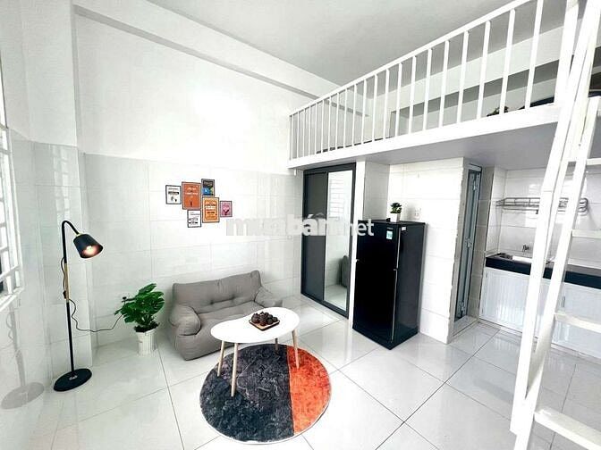 Khai trương Duplex chính chủ đi bộ VLU Cửa sổ Full nội thất