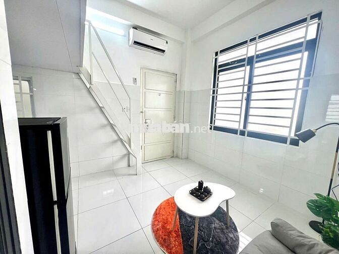 Khai trương Duplex chính chủ đi bộ VLU Cửa sổ Full nội thất