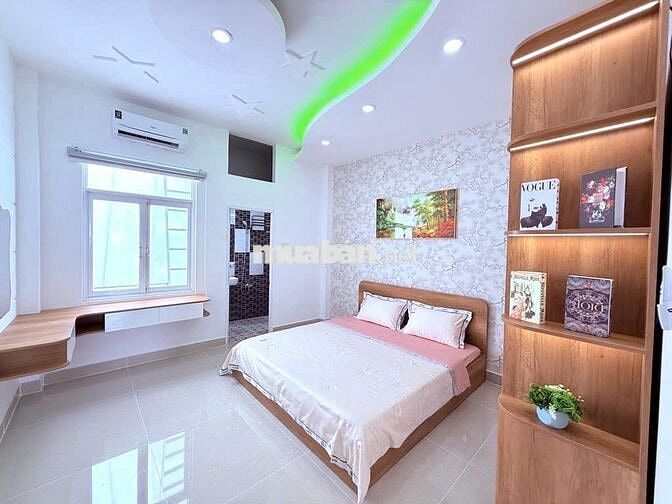5950 Đồng , Chợ Thạch Đà , Gò Vấp , nhà mới 4x15 , dọn vào ở luôn