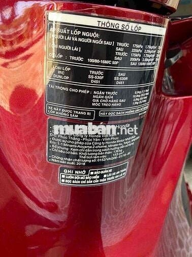 sh 150 abs 2018 đỏ đen