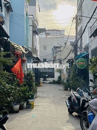 BÁN NHÀ SAT AOEN TÂN PHU XE HƠI ĐỖ CỬA GIÁ NHỈNH 6TY /65M